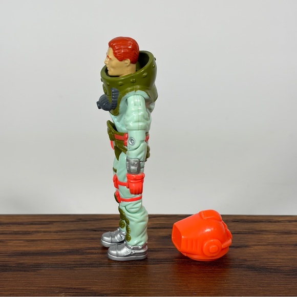 Vintage G.I. Joe Deep Six V2 3.75" Action Figure Hasbro ARAH w/ Helmet - Picture 2 of 6